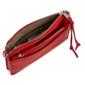 NWT: Vince Camuto Greer Leather Crossbody Bag